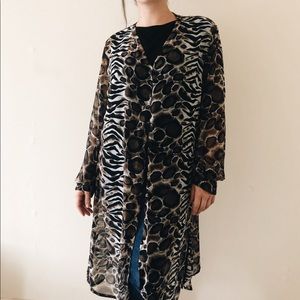 CHIC SUMMER KIMONO COVER UP